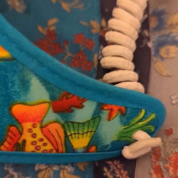 Vintage rainbow fish visor hat youth - Picture 4 of 6